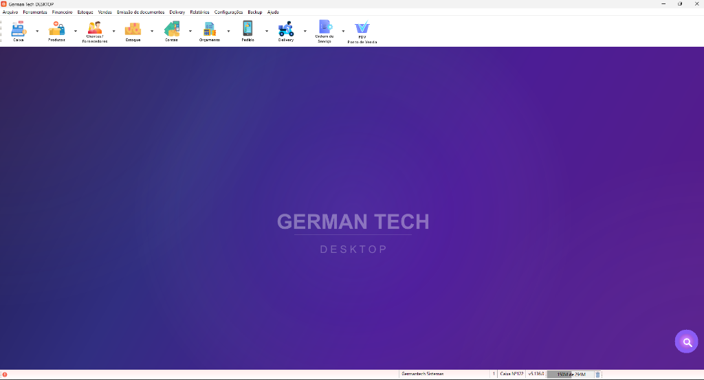 GermanTech Desktop Interface